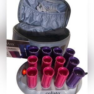 Calista Tools Travel Hot Rollers
Working 12 Rollers, Clips, Carry Bag